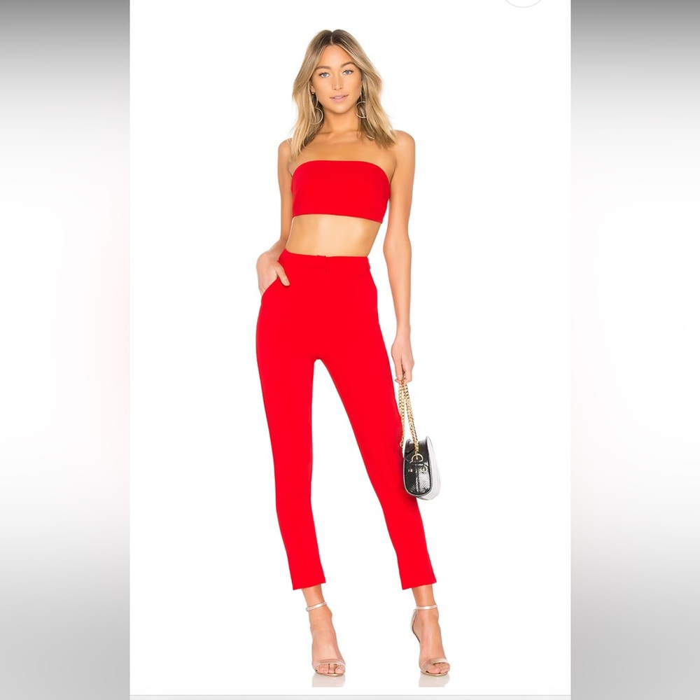 Revolve Superdown x By The Way Remy Bandeau Pant Set